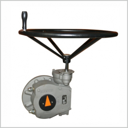 RTO series partial rotary valve manual device