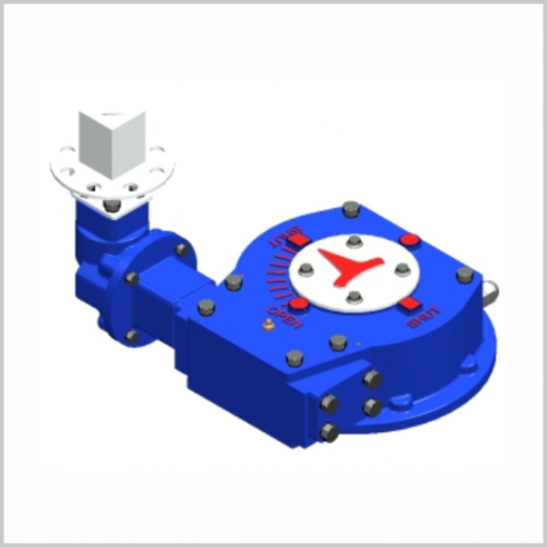 GWQT series partial rotary valve manual device